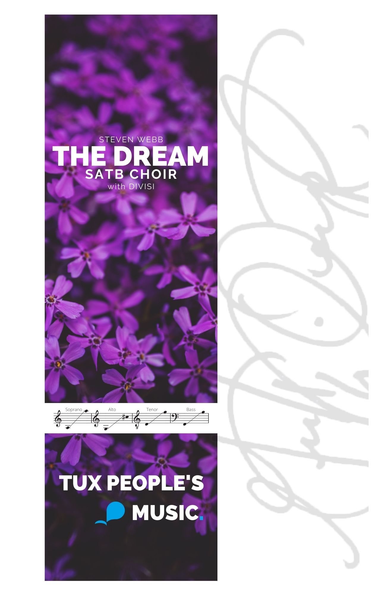 The Dream community sheet music cover